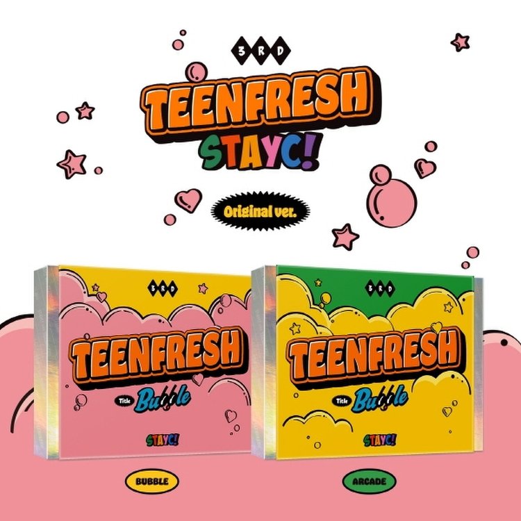STAYC CD まとめ STAYC - TEENFRESH 3RD MINI ALBUM | COKODIVE