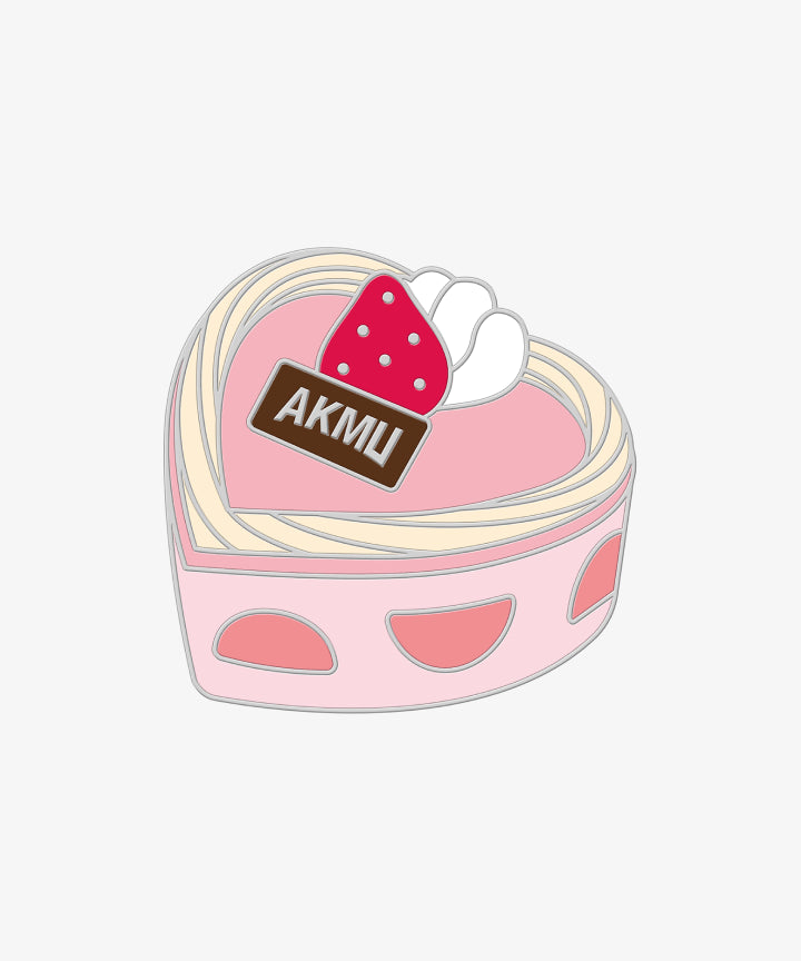 AKMU - 10VE 2024 CONCERT OFFICIAL MD LOVE EPISODE PEACE OF CAKE PIN BADGE - COKODIVE