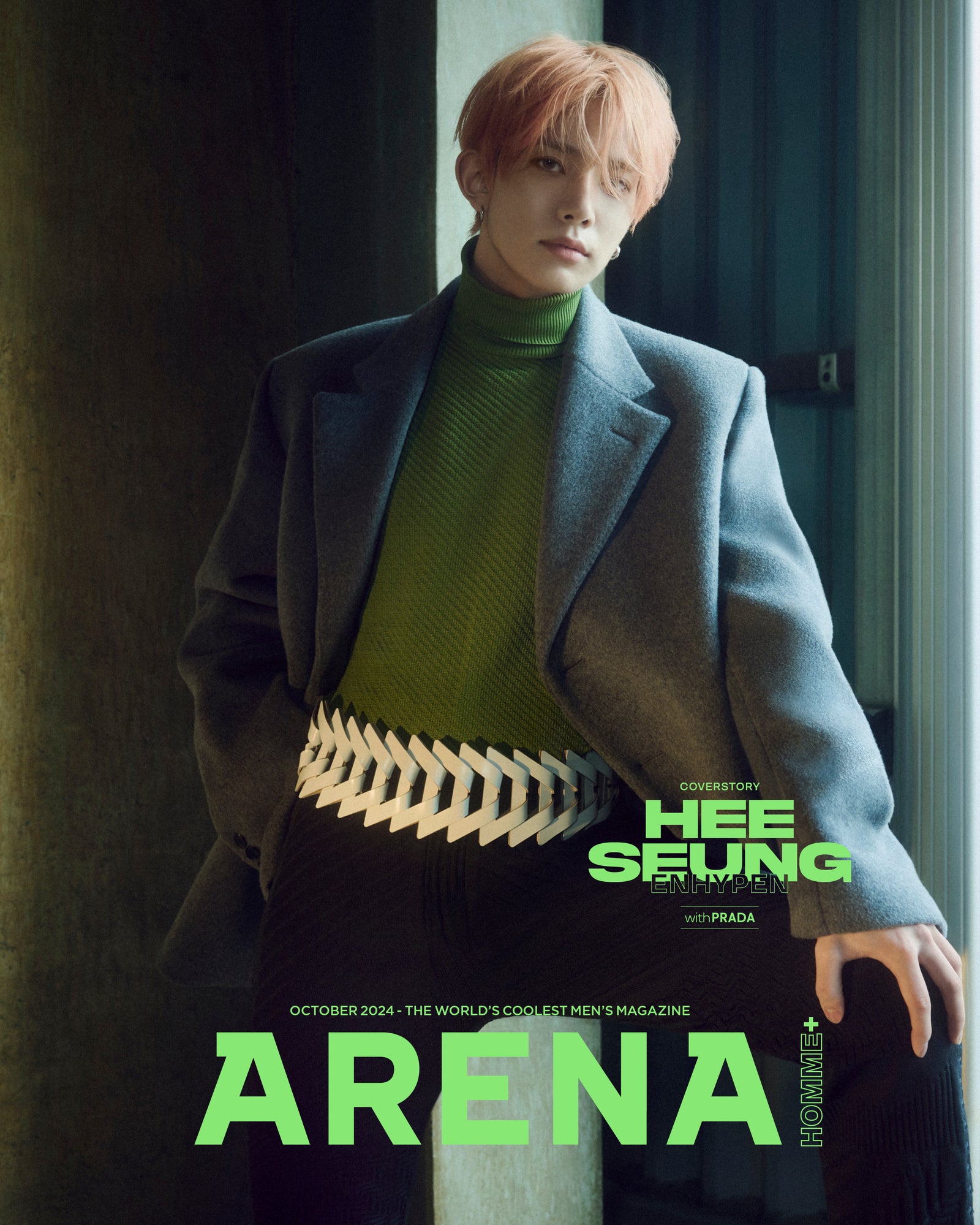 ENHYPEN - ARENA HOMME MAGAZINE 2024 OCTOBER ISSUE COVER C