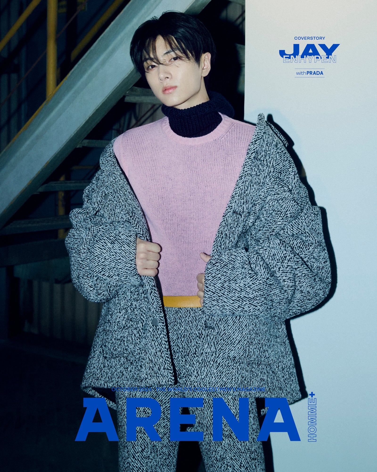 ENHYPEN - ARENA HOMME MAGAZINE 2024 OCTOBER ISSUE COVER D