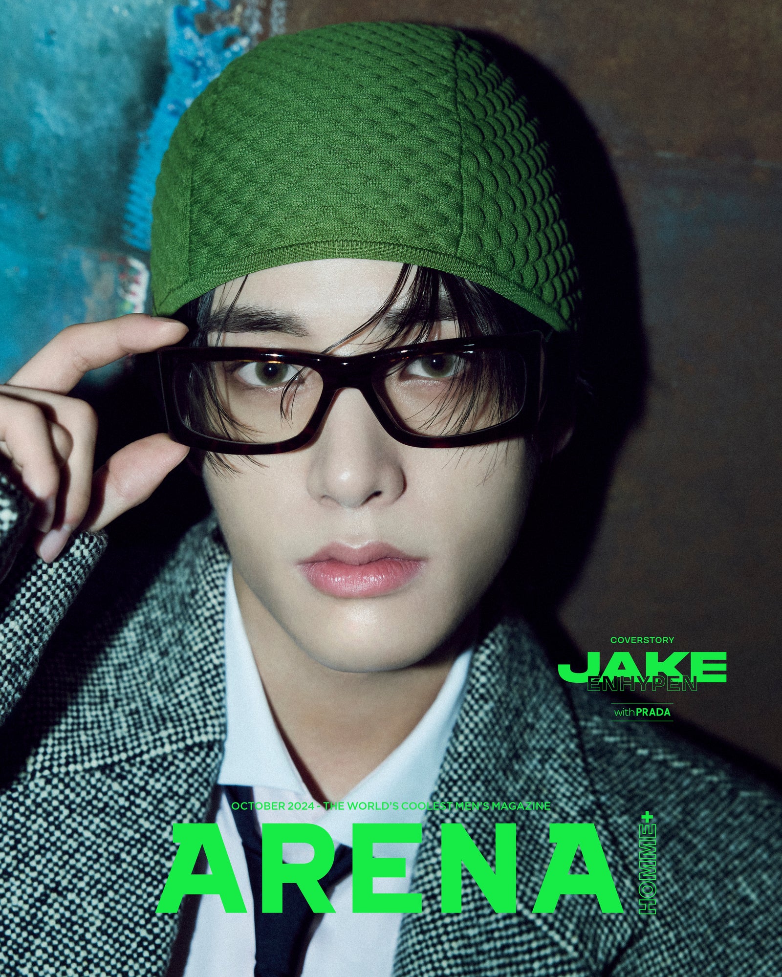 ENHYPEN - ARENA HOMME MAGAZINE 2024 OCTOBER ISSUE COVER E