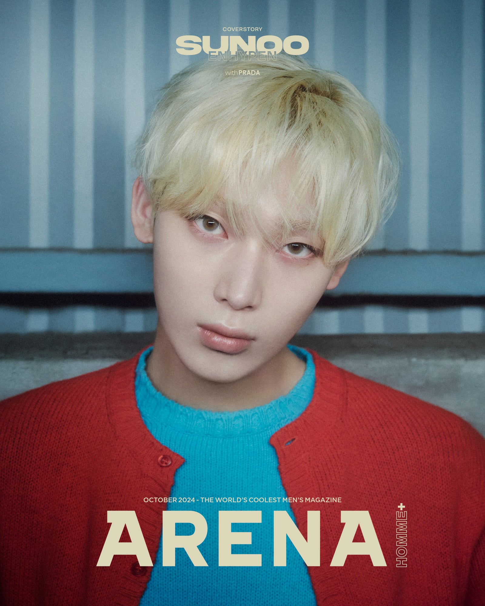 ENHYPEN - ARENA HOMME MAGAZINE 2024 OCTOBER ISSUE COVER G