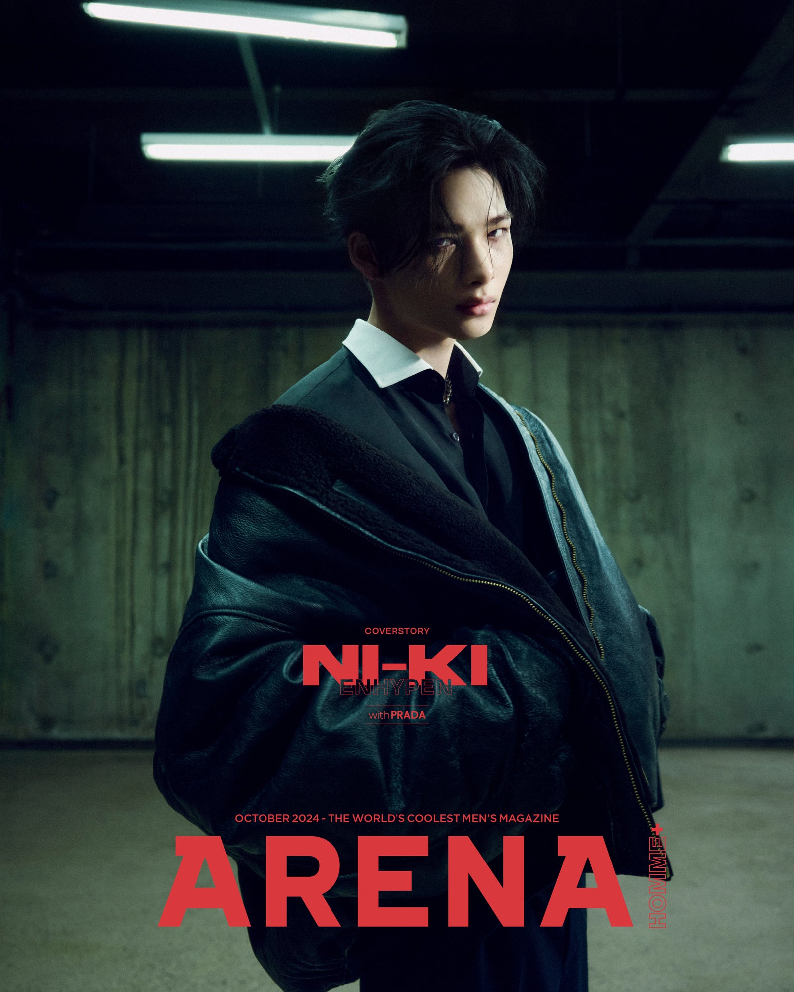 ENHYPEN - ARENA HOMME MAGAZINE 2024 OCTOBER ISSUE COVER H