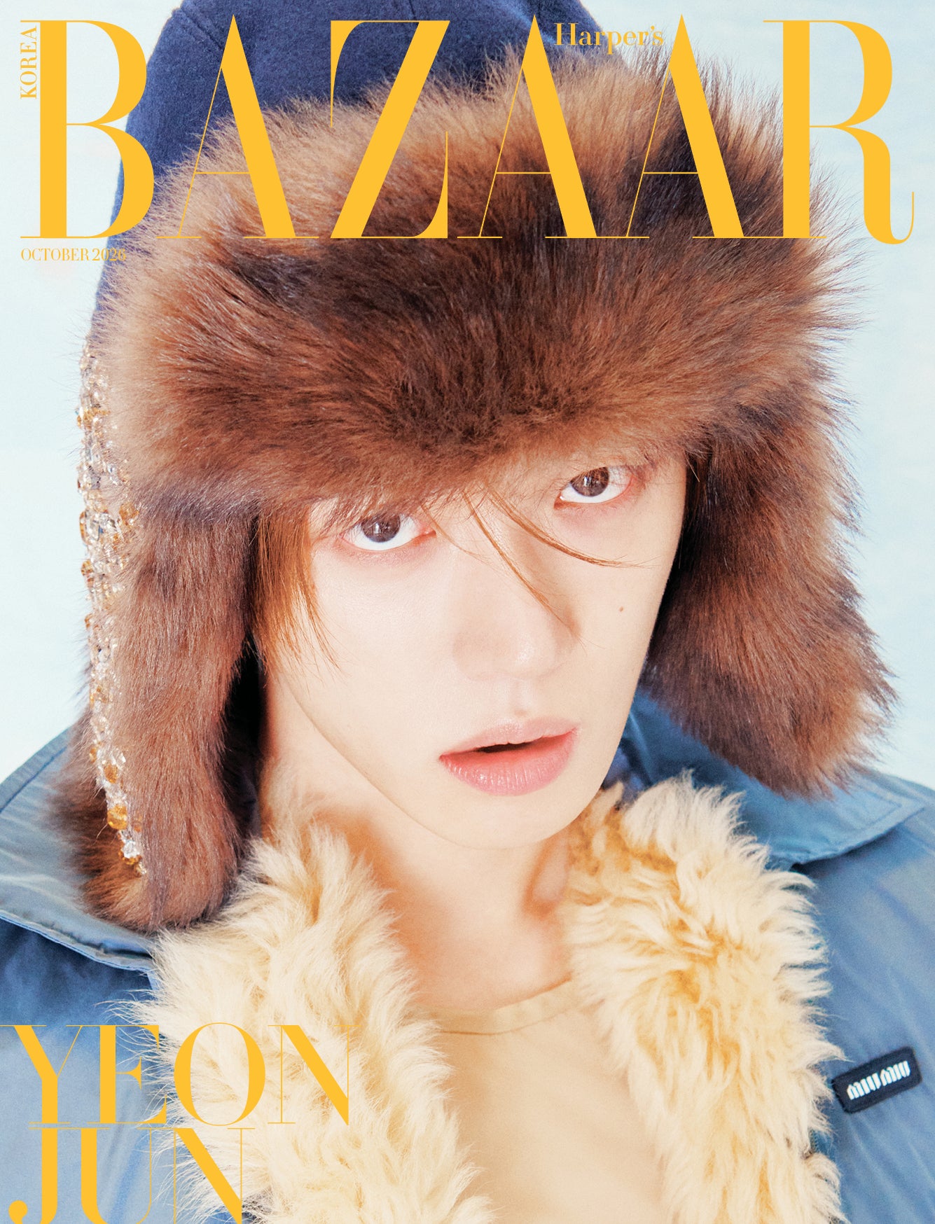 TXT YEONJUN - BAZAAR MAGAZINE 2026 OCTOBER ISSUE COVER A - COKODIVE