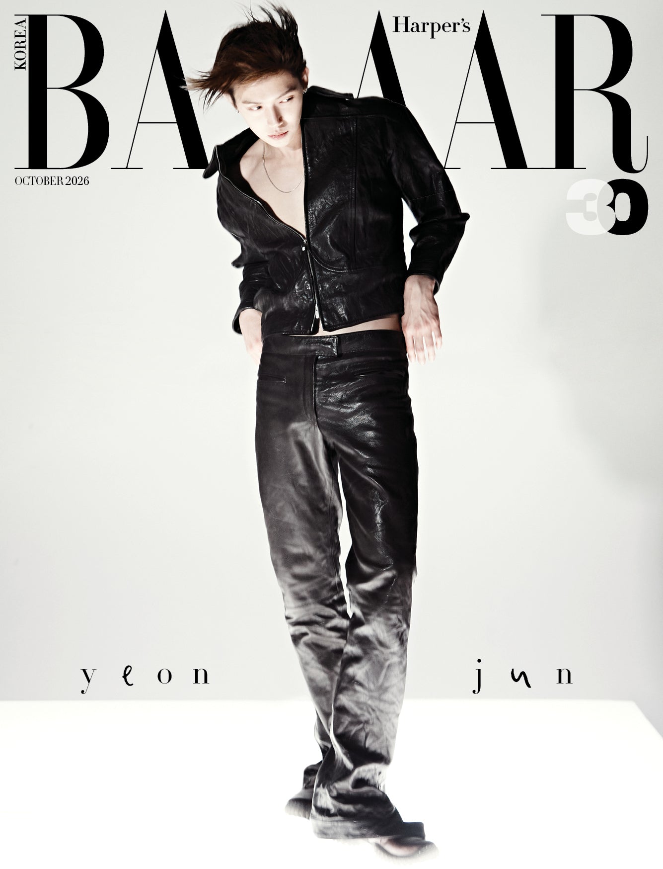 TXT YEONJUN - BAZAAR MAGAZINE 2026 OCTOBER ISSUE COVER C - COKODIVE