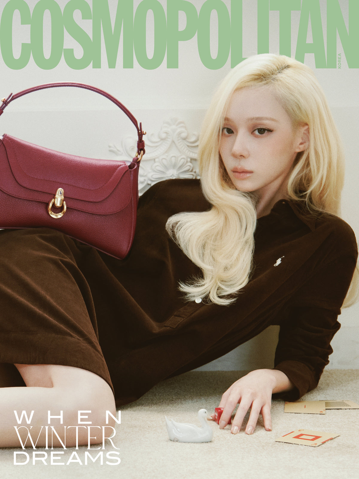 AESPA WINTER - COSMOPOLITAN MAGAZINE 2026 OCTOBER ISSUE COVER C - COKODIVE