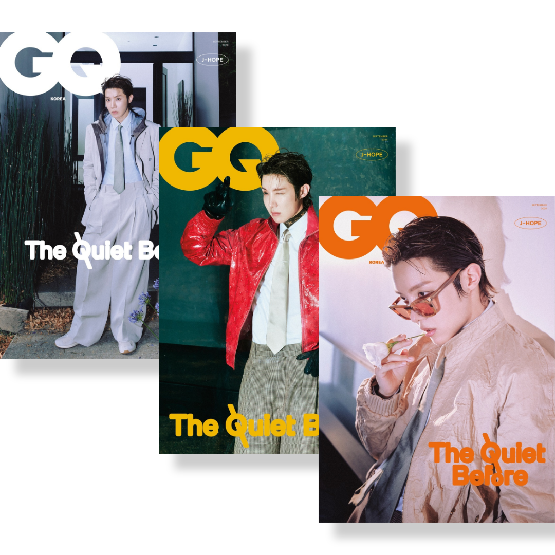 BTS J-HOPE - GQ KOREA MAGAZINE 2026 SEPTEMBER ISSUE COVER SET - COKODIVE