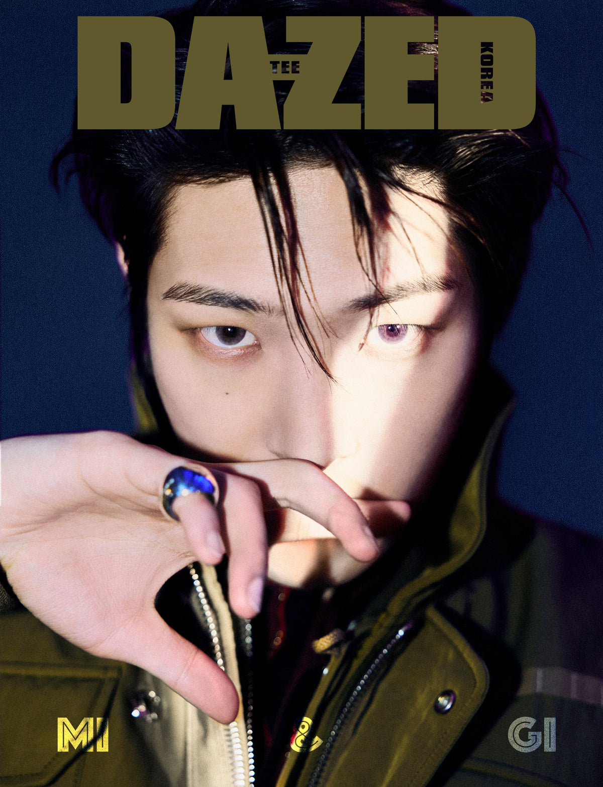 ATEEZ - DAZED MAGAZNIE 2024 DECEMBER MAGAZINE COVER G - COKODIVE