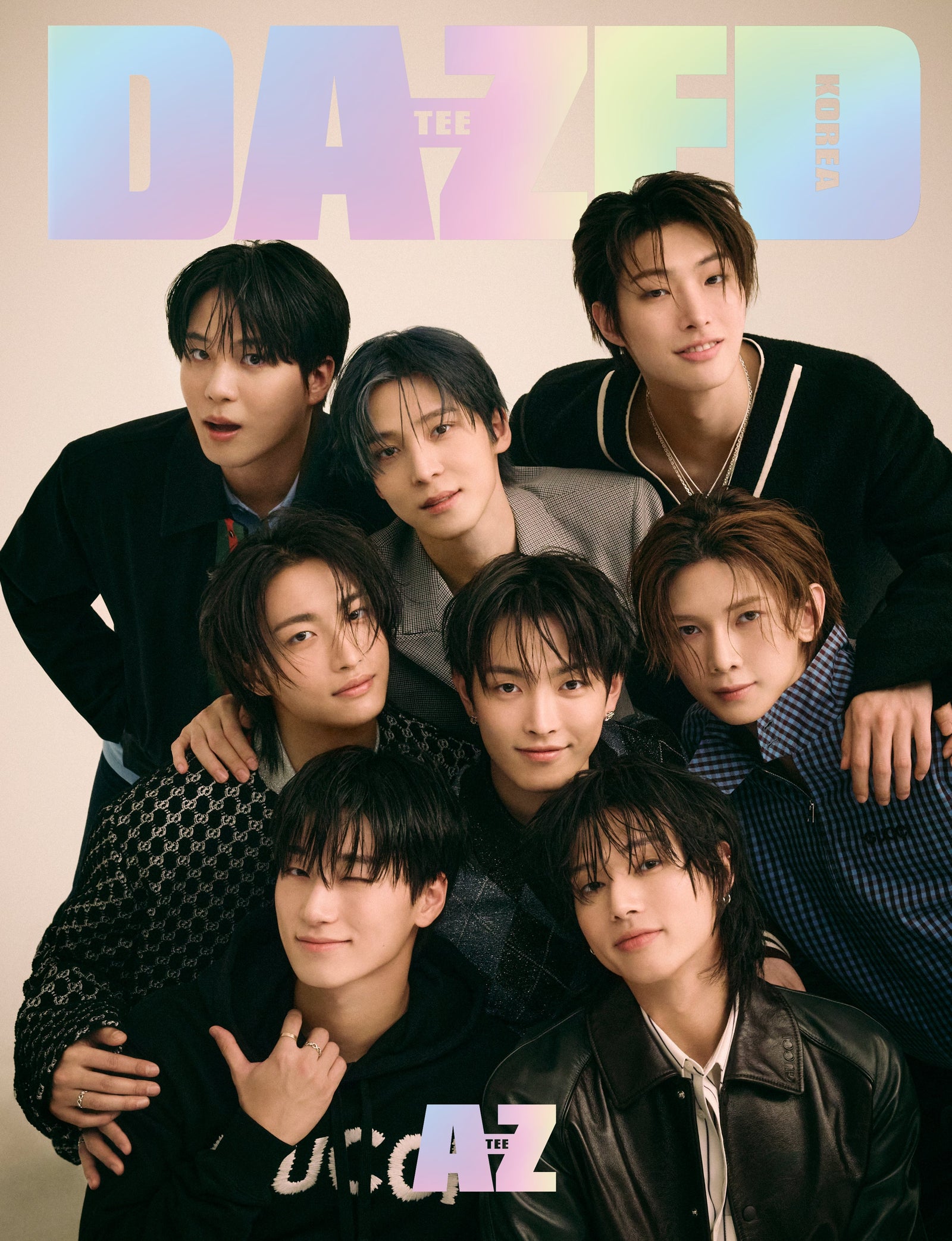 ATEEZ - DAZED MAGAZNIE 2024 DECEMBER MAGAZINE COVER I - COKODIVE