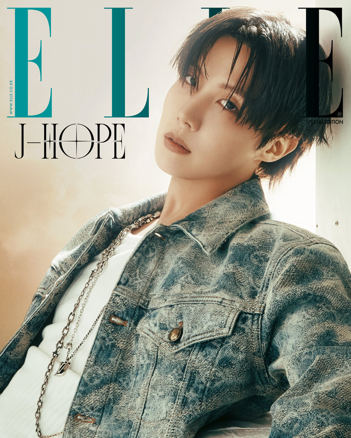 BTS J-HOPE - ELLE MAGAZINE 2025 DECEMBER ISSUE SPECIAL EDITION COVER D - COKODIVE