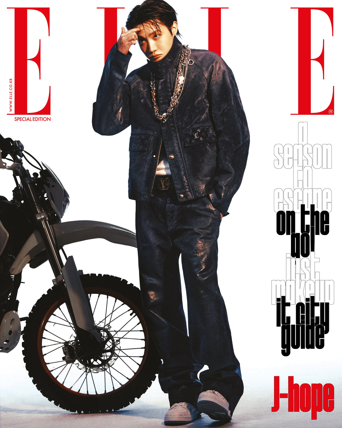 BTS J-HOPE - ELLE MAGAZINE 2025 DECEMBER ISSUE SPECIAL EDITION COVER F - COKODIVE