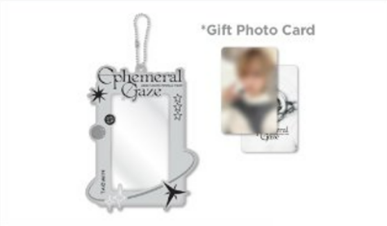 TAEMIN - EPHEMETAL GAZE 2024 TAEMIN WORLD TOUR OFFICIAL MD PHOTO CARD HOLDER KEYRING - COKODIVE