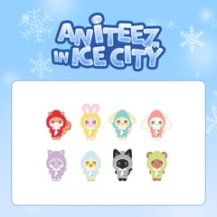 ATEEZ - ATEEZ X ANITEEZ IN ICE CITY OFFICIAL MD PLUSH DOLL COVER B VER. - COKODIVE