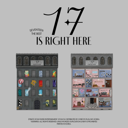 SEVENTEEN - 17 IS RIGHT HERE BEST ALBUM LUCKY DRAW EVENT M2U PHOTOBOOK