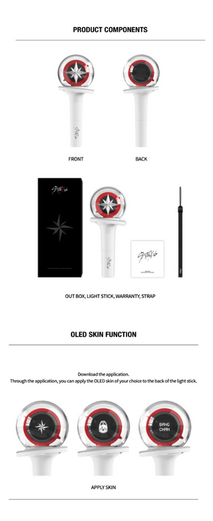 3RD PRE-ORDER] STRAY KIDS - OFFICIAL LIGHT STICK VER.2 - COKODIVE