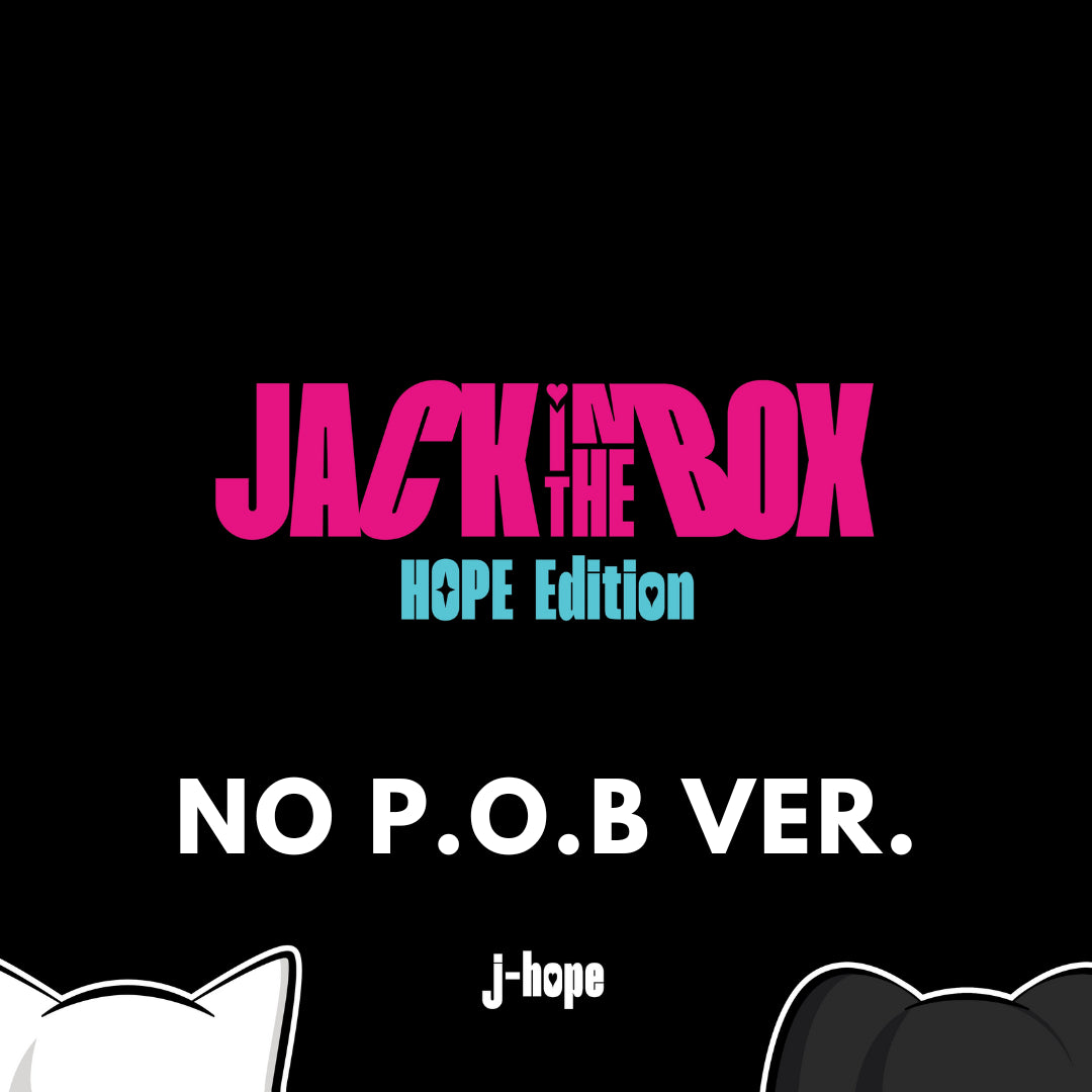 BTS J-HOPE - JACK IN THE BOX 1ST SINGLE ALBUM HOPE EDITION NO P.O.B VER. - COKODIVE