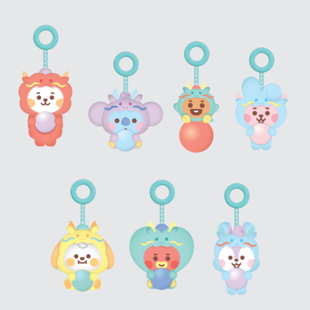 BT21 DRAGON FIGURE KEYRING BT21 DRAGON FIGURE KEYRING