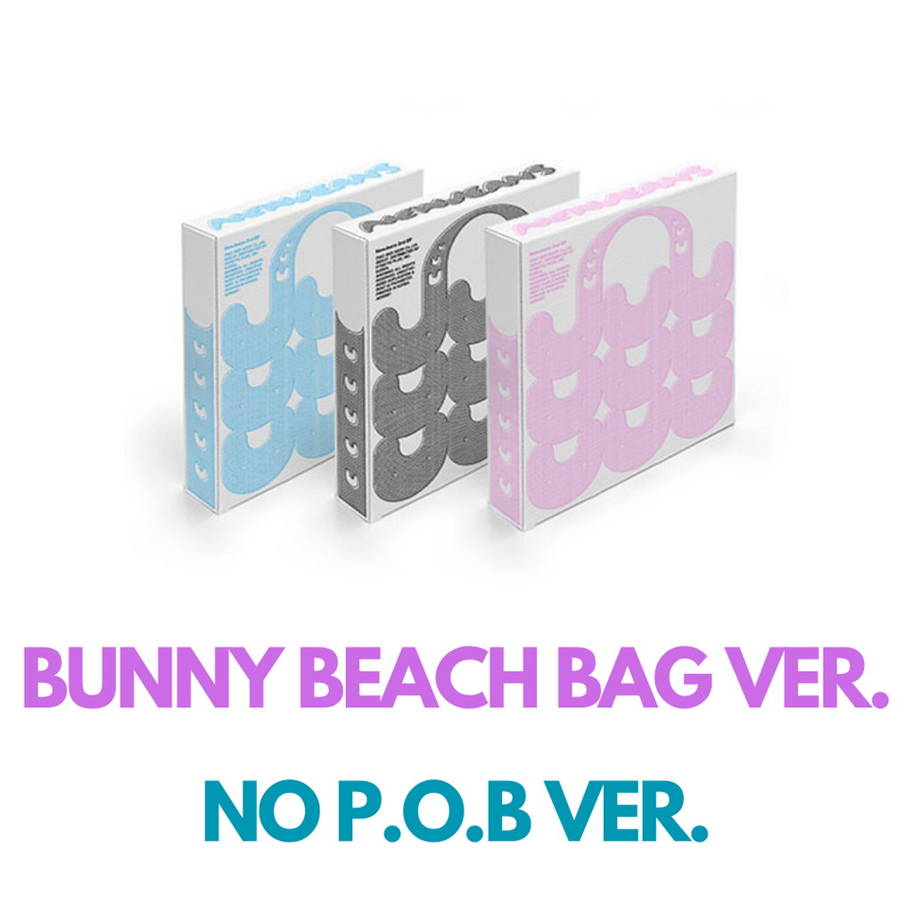 NEWJEANS - GET UP 2ND EP ALBUM BUNNY BEACH BAG VER. SIN POB VER