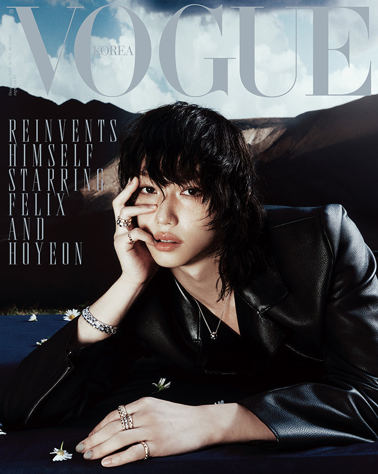 STRAY KIDS FELIX - VOGUE MAGAZINE 2025 DECEMBER ISSUE SPECIAL COVER B - COKODIVE