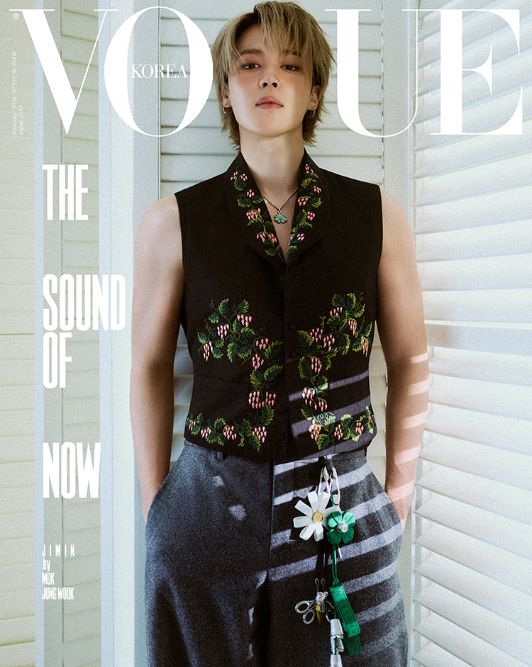 BTS JIMIN - VOGUE MAGAZINE 2026 FEBRUARY ISSUE COVER A - COKODIVE
