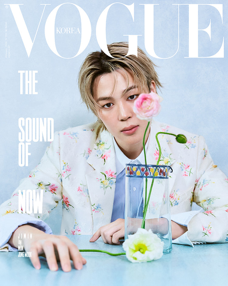 BTS JIMIN - VOGUE MAGAZINE 2026 FEBRUARY ISSUE COVER D - COKODIVE