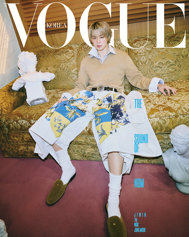 BTS JIMIN - VOGUE MAGAZINE 2026 FEBRUARY ISSUE COVER E - COKODIVE