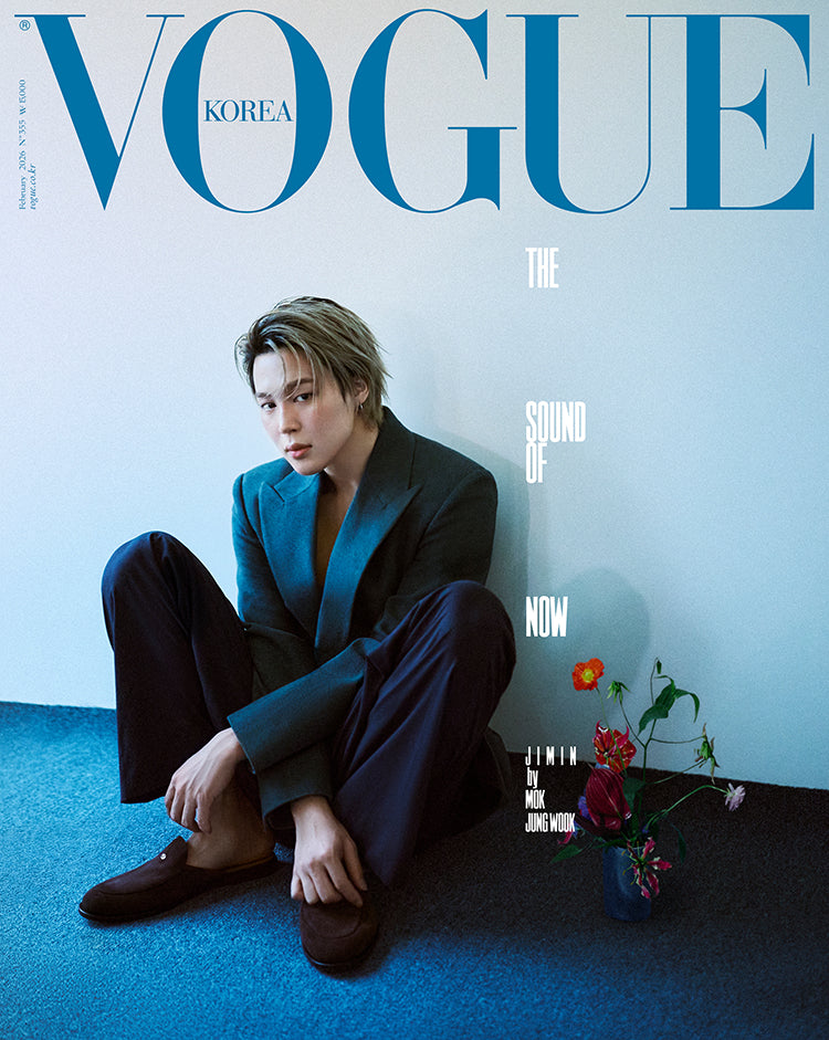 BTS JIMIN - VOGUE MAGAZINE 2026 FEBRUARY ISSUE COVER F - COKODIVE