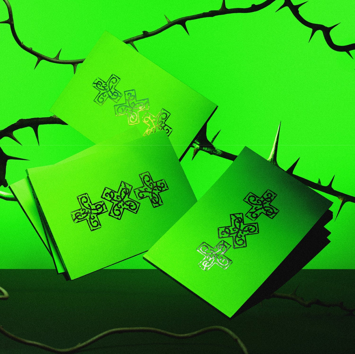 TXT - 7TH YEAR: A MOMENT OF STILLNESS IN THE THORNS 8TH MINI ALBUM WEVERSE SHOP JAPAN GIFT THORN VER SET - COKODIVE