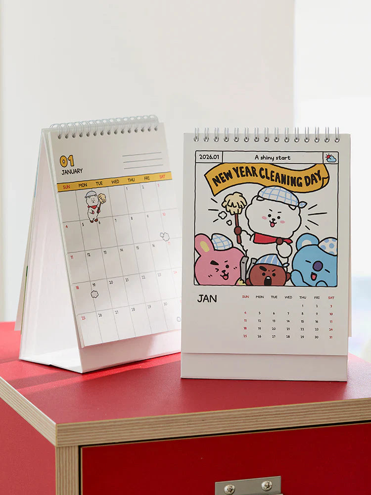 BT21 - 2026 DESK CALENDAR - COKODIVE