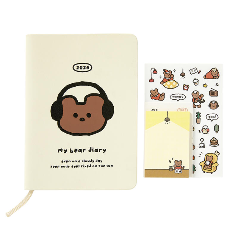 2026 MY BEAR DIARY IVORY - COKODIVE
