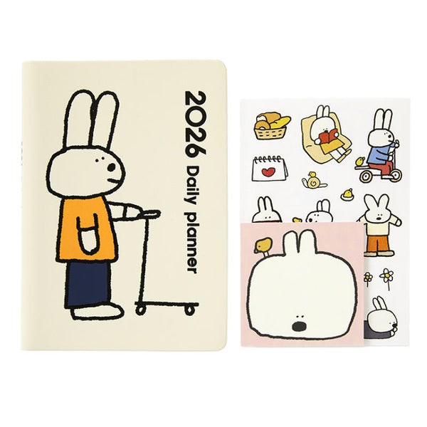 2026 RABBIT DAILY PLANNER DIARY