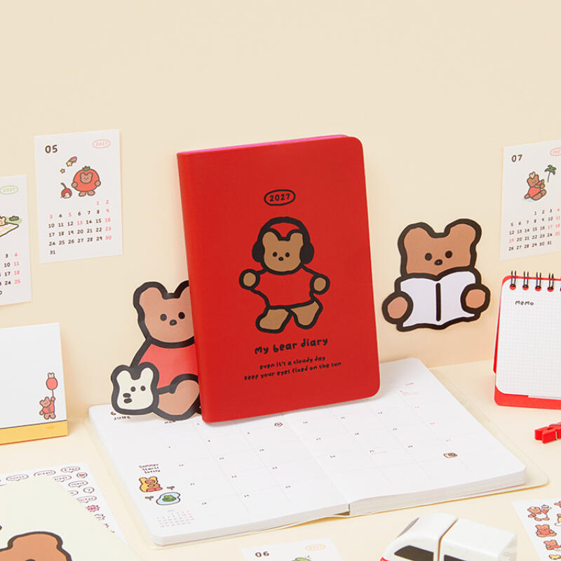 2027 MY BEAR DIARY RED - COKODIVE