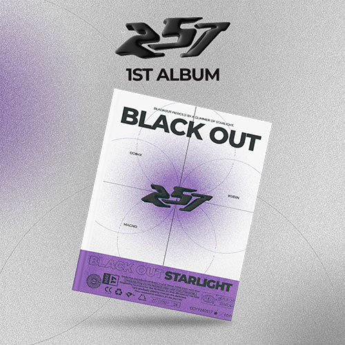 257 - BLACK OUT 1ST ALBUM PHOTOBOOK - COKODIVE