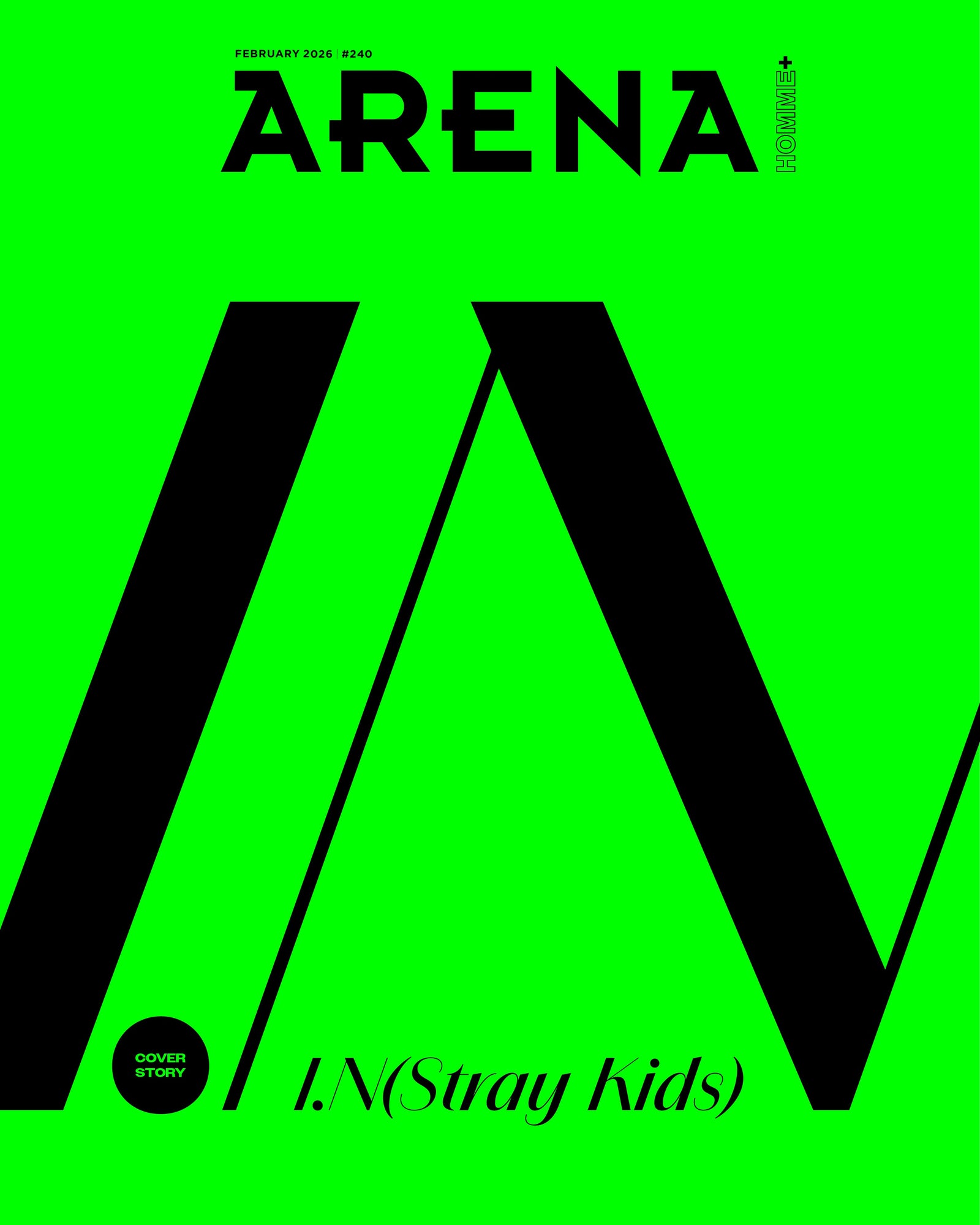 STRAY KIDS I.N - ARENA MAGAZINE FEBRUARY 2026 ISSUE COVER C - COKODIVE