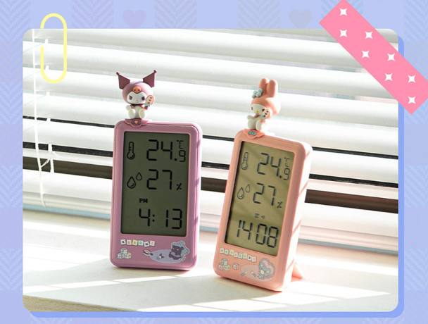 SANRIO THERMO HUMIDITY CLOCK - COKODIVE