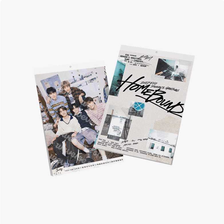 EXO - 2027 WALL CALENDAR - COKODIVE