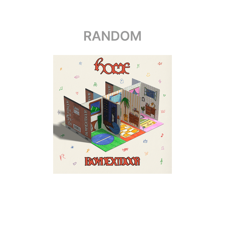 BOYNEXTDOOR - HOME 1ST STUDIO ALBUM WEVERSE SHOP GIFT WEVERSE ALBUMS VER RANDOM
