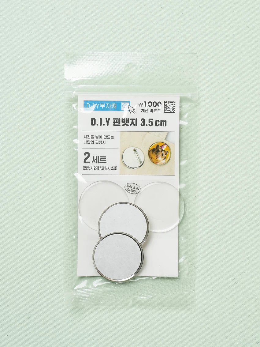 DIY PHOTO PIN BADGE - COKODIVE