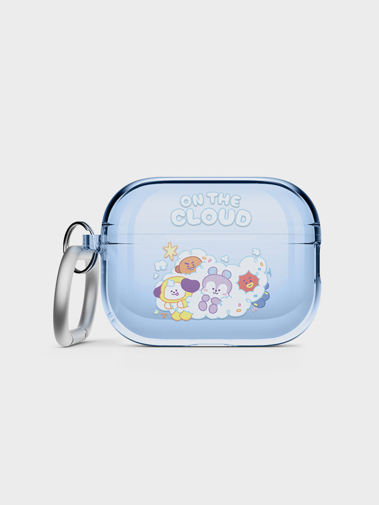 BT21 - ON THE CLOUD COLLECTION ELAGO AIR POD PRO2 CLEAR CASE - COKODIVE