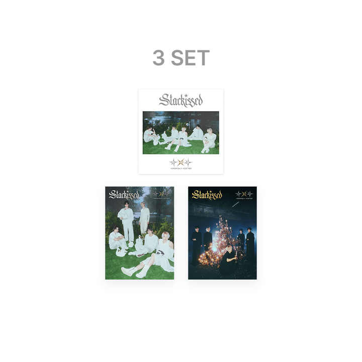 TXT - STARKISSED JAPAN 3RD ALBUM 3 SET | COKODIVE