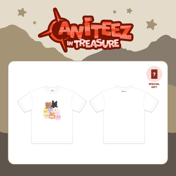 ATEEZ アチズ hello82 コーチェラ 限定 MD Tシャツ ATEEZ - ANITEEZ IN TREASURE OFFICIAL MD T-SHIRT