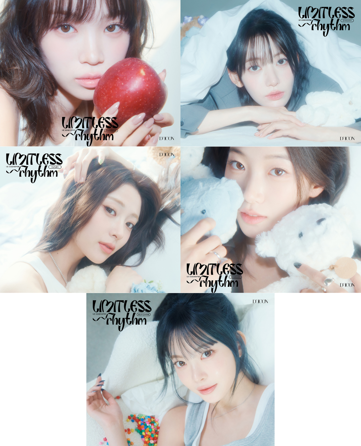 LE SSERAFIM - DICON VOLUME N32 LIMITLESS RHYTHM A-TYPE SET - COKODIVE