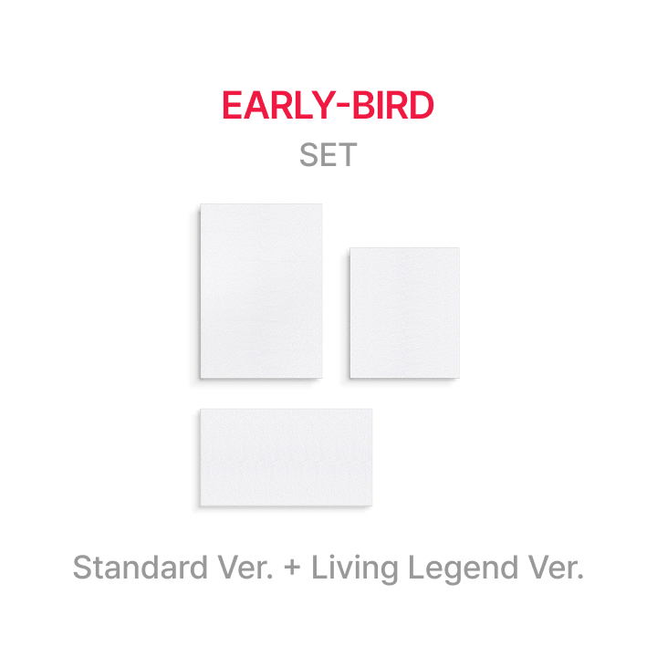 BTS - ARIRANG 5TH ALBUM WEVERSE SHOP EARLY BIRD GIFT STANDARD + LIVING LEGEND VER SET