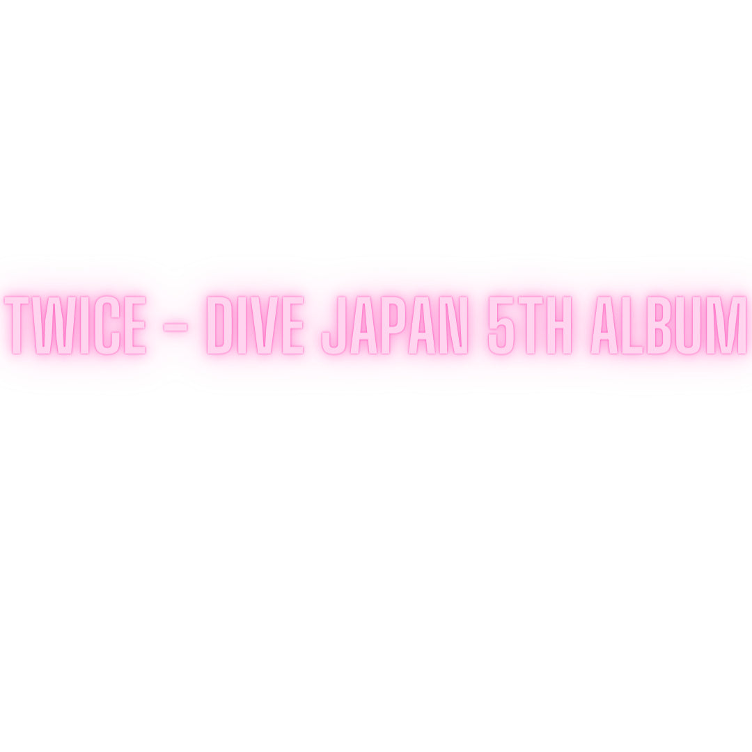 TWICE - DIVE JAPAN 5TH ALBUM - COKODIVE