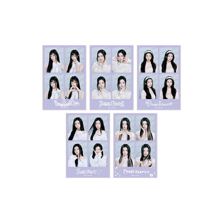 ILLIT - PRESS START OFFICIAL MD 4-CUT PHOTO SET - COKODIVE