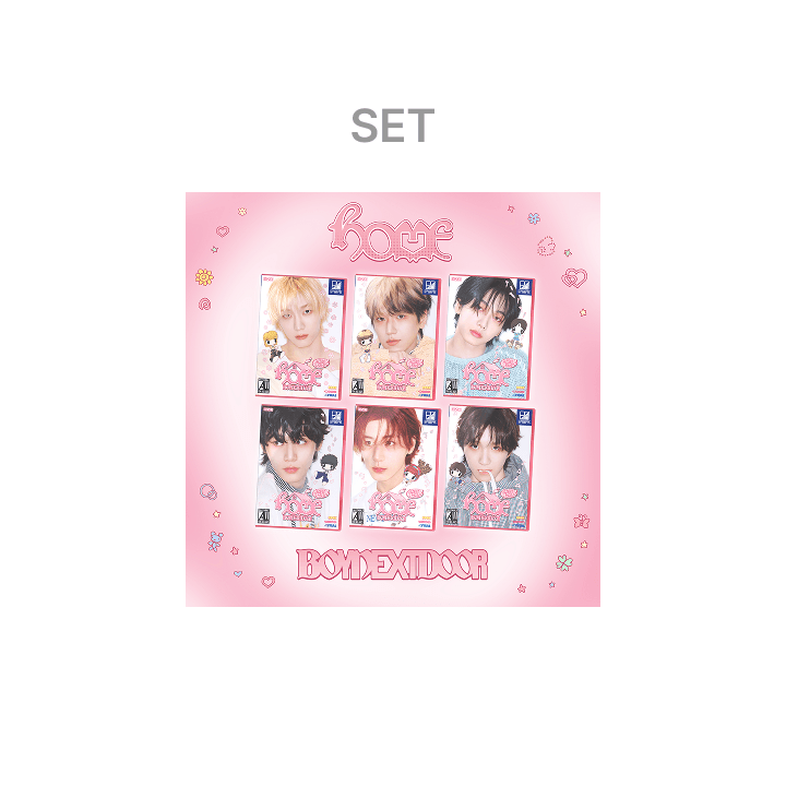 BOYNEXTDOOR - HOME 1ST STUDIO ALBUM WEVERSE SHOP GIFT SWEET HOME VER SET