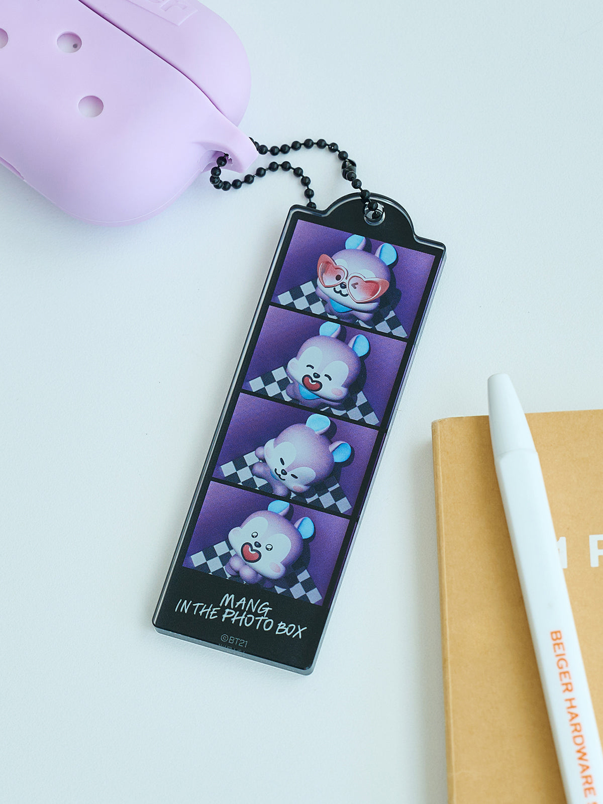 BT21 - MANG BASIC 4 CUT KEYRING - COKODIVE