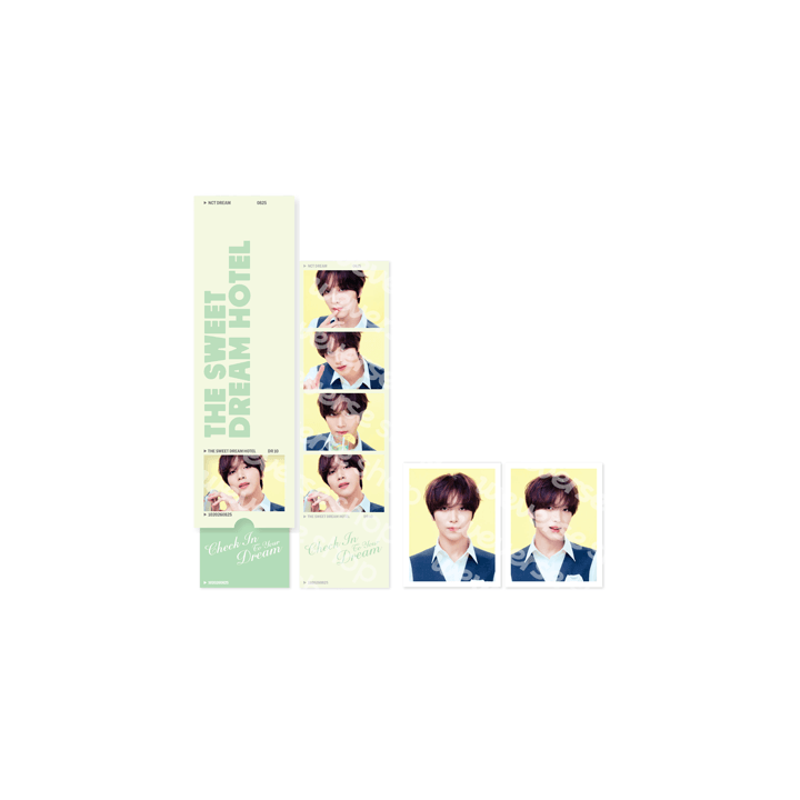 NCT DREAM - THE SWEET DREAM HOTEL 10TH ANNIVERSARY PARTY OFFICIAL MD 4 CUT + ID PHOTO SET - COKODIVE