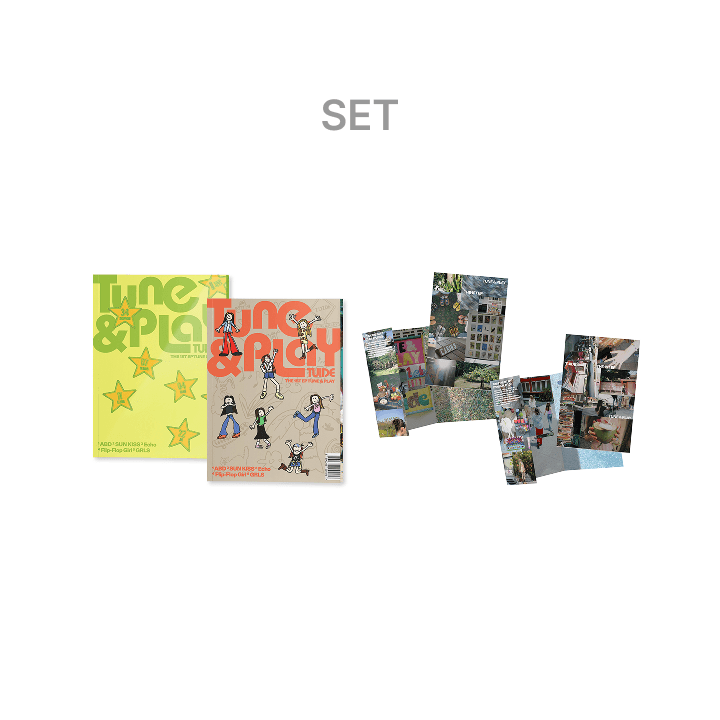 TUIDE - TUNE & PLAY 1ST EP ALBUM WEVERSE SHOP GIFT SET (STANDARD + WEVERSE ALBUMS) - COKODIVE