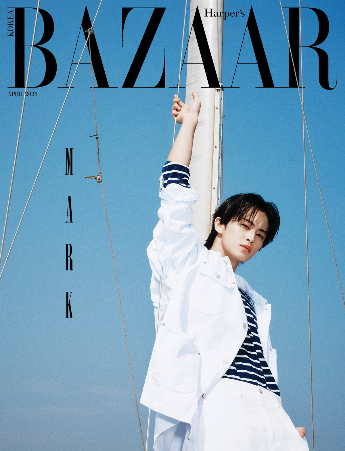 NCT MARK - BAZZAR MAGAZINE APRIL 2026 ISSUE COVER A - COKODIVE